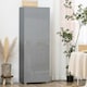 image 8 of HOMCOM Kitchen Cupboard Storage Cabinet Push Open Doors and Drawers, Grey