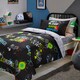 image 3 of Bedlam Game Fitted Bed Sheet Black
