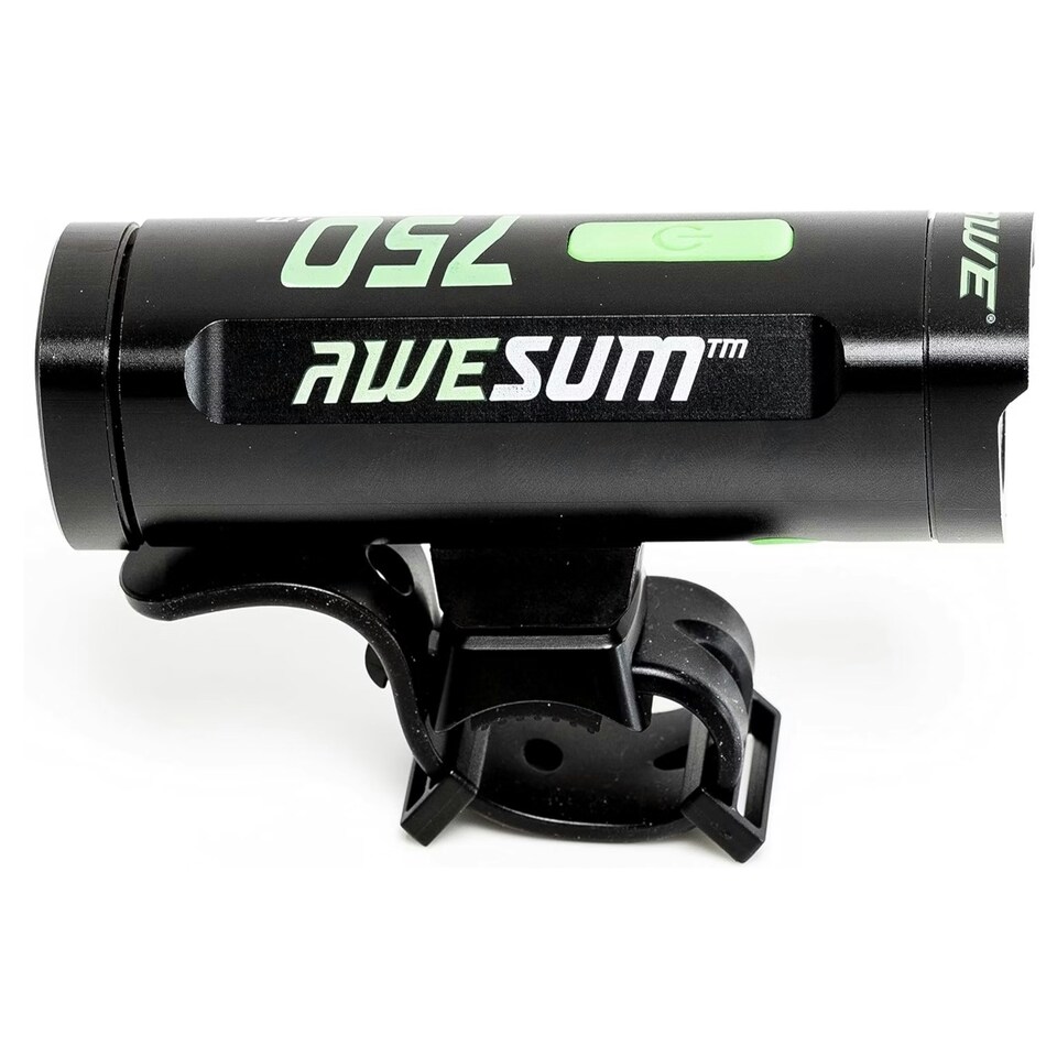 image 1 of AWE AWE750 1 x SUPER BRIGHT 750 Lumens LED Rechargeable Bike Front Light