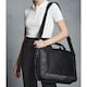 image 3 of Quadra Executive Shoulder Bag - Black - One Size Black