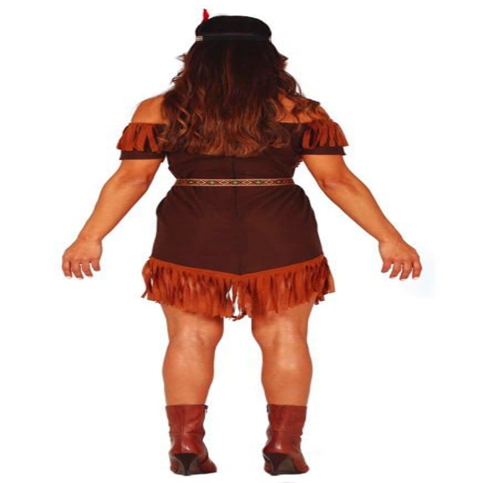 image 1 of Fancy Dress Adult Indian Women - L