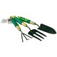 image 2 of Garden Gardening Hand Rake / Spade / Shovel / Fork 3pc Set Digging Cleaning