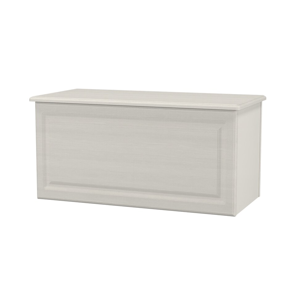 image 1 of Stirling Blanket Box / Chest in Grey Ash (Ready Assembled) | Grey | Grey Ash