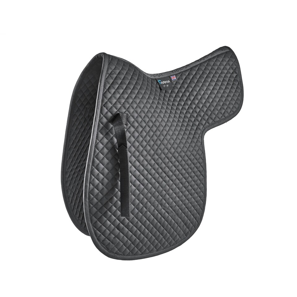 ARMA Hunter Working Horse Numnah - Black - 17in - 18in
