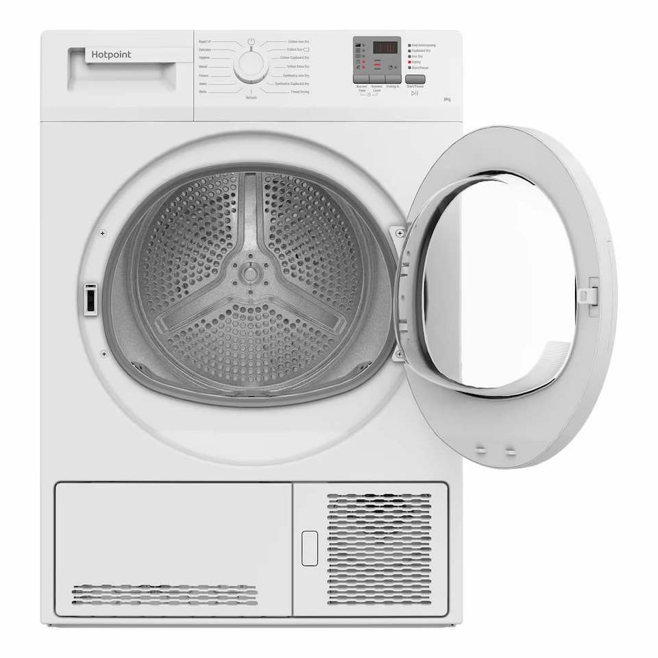 image 1 of Hotpoint CHD-C82WW-GD-UK 8kg Load Condenser Tumble Dryer Class B White