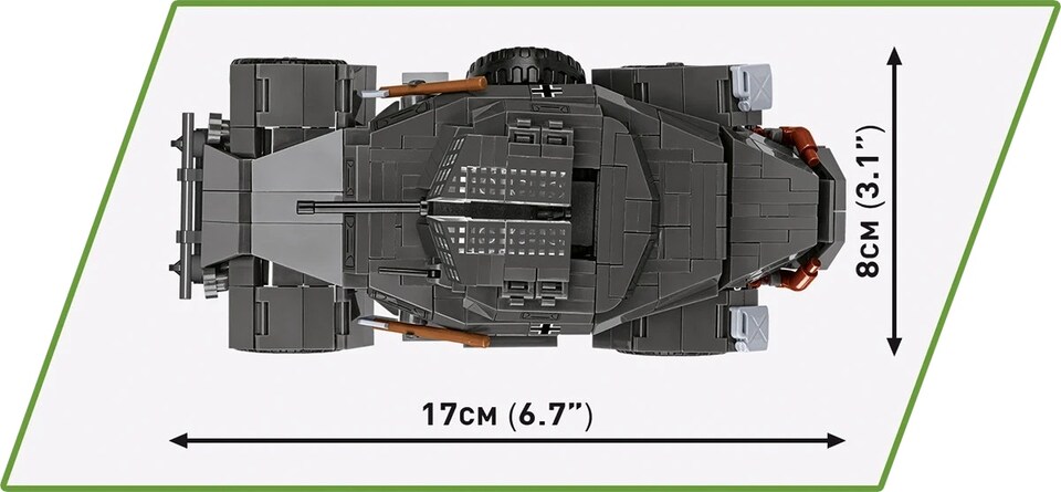 image 1 of Cobi 2657 - World War II - Sd.Kfz.222 502 pcs