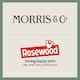 image 8 of Morris & Co Blue Strawberry Thief Dog Bed Sofa - Large Blue | L