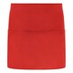 image 1 of Brand Lab Unisex Adult Short Apron - Red - One Size