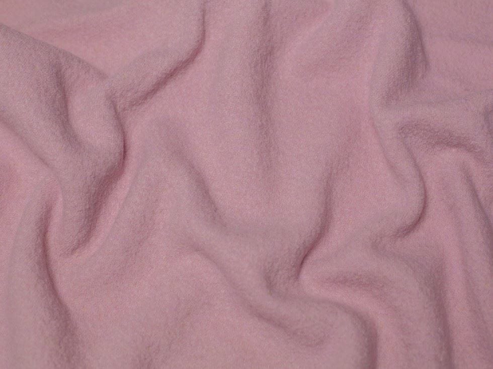 Minerva Core Range Pink 100% Pure Boiled Wool Coating Fabric for Dressmaking, 140cm / 55" Wide - per metre