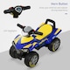 image 3 of HOMCOM Goodyear Baby Quad Ride-On Walker w/ Lights Horn Storage 18-36 Months