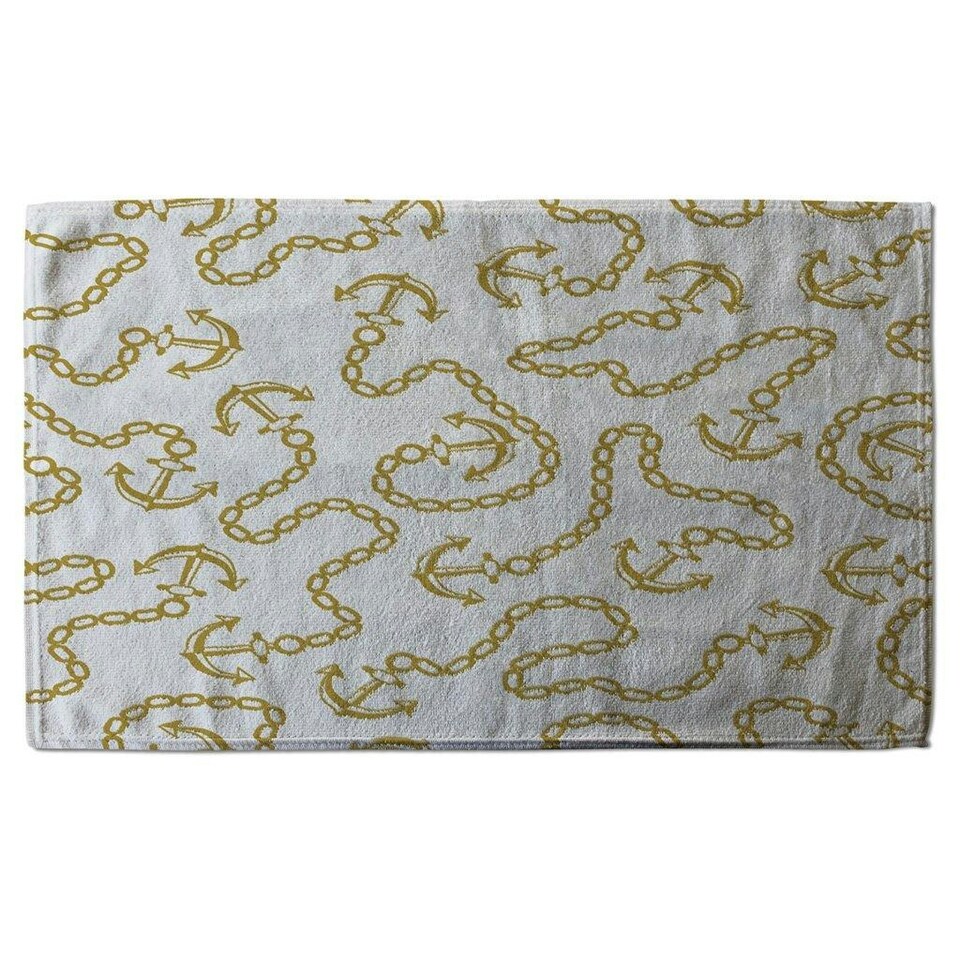 image 1 of Anchor & Chains (Kitchen Towel)