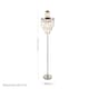 image 2 of Interiors by Premier 10 Bulbs Floor Lamp Silver