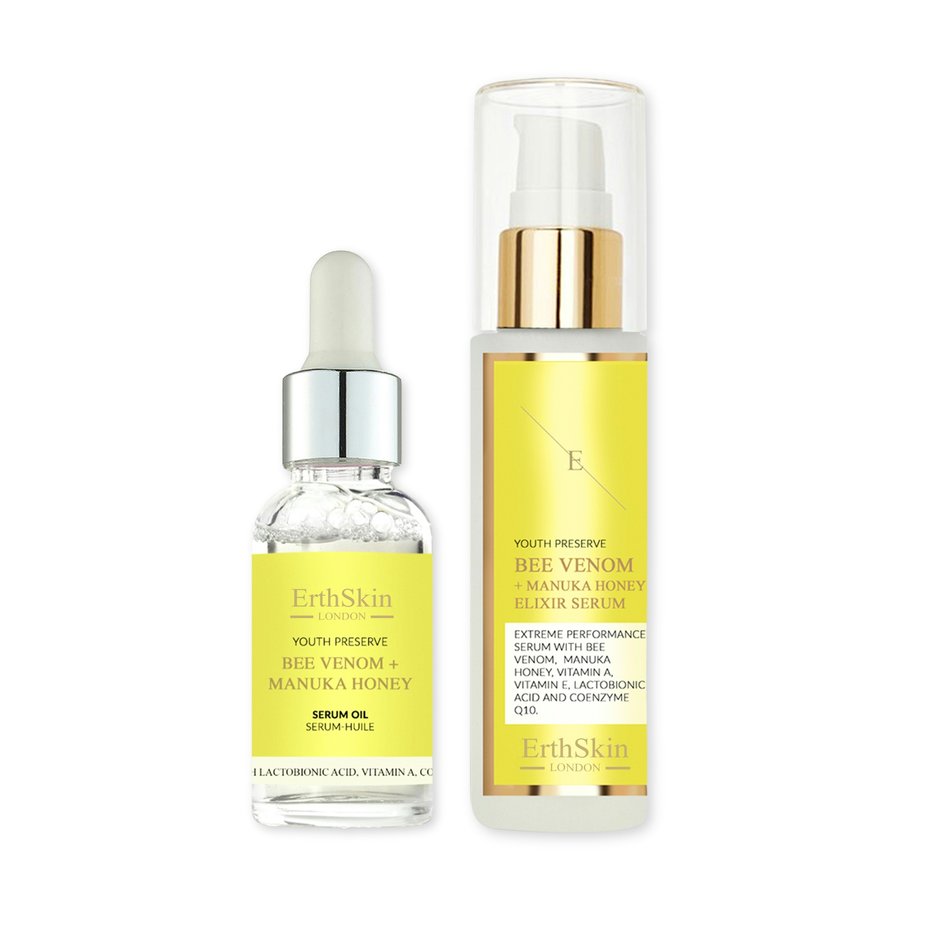 Bee Venom + Manuka Honey Elixir Serum 60ml+Bee Venom + Manuka Honey Serum Oil 30ml