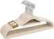 image 1 of Sasha Morel 20-Pack Pink Velvet Coat Hangers, Non-Slip Space-Saving Clothes Hangers