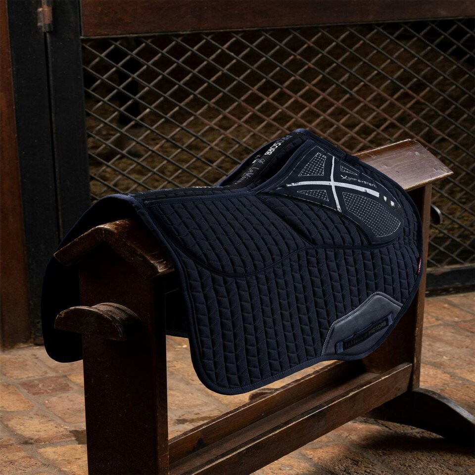 image 1 of LeMieux ProSorb Plain 2 Pocket Close Contact Square Black | Large