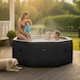 image 2 of Wave Como 6 Person Eco Foam Hot Tub, Flint Grey