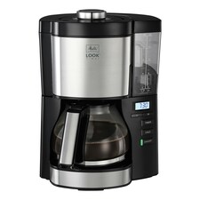 Melitta 1025-08 Look V Therm Filter Coffee Machine, Stainless Steel, Black