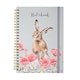 image 1 of Wrendale Designs Field of Flowers Hare A4 Notebook