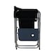 image 7 of Folding Lightweight Outdoor Portable Directors Camping Chair | Black