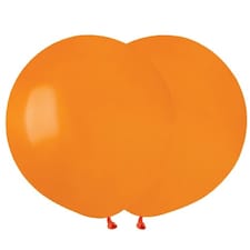 Orange Biodegradable Latex Balloons 48cm / 19 in - Pack of 25