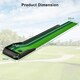 image 2 of COSTWAY 250CM Putting Professional Golf Practice Turf