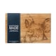 image 2 of The Just Slate Company Pig 30cm Oak Serving Board