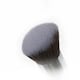 image 6 of Nanshy Angled Airbrush Makeup Brush Black