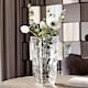 image 9 of Crystal Look Heavy Glass Bouquet Flower Vase Holder Home Table Elegant Decor | Clear | Watford