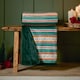 image 1 of Furn All Wrapped Up Velvet Faux Fur Throw | Red | Emerald/Red | 1