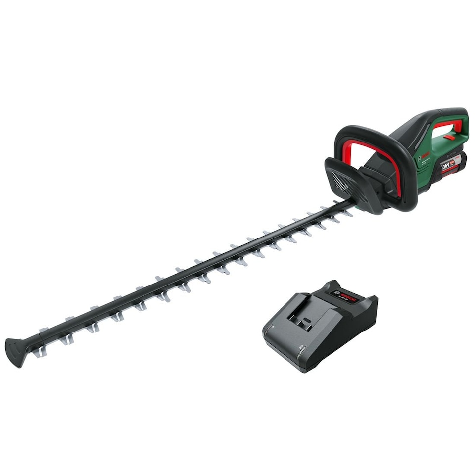 Bosch Green AdvancedHedgeCut 36v-65-28 Brushless Hedge Trimmer Inc 1x 2.0Ah Batt 060084A370