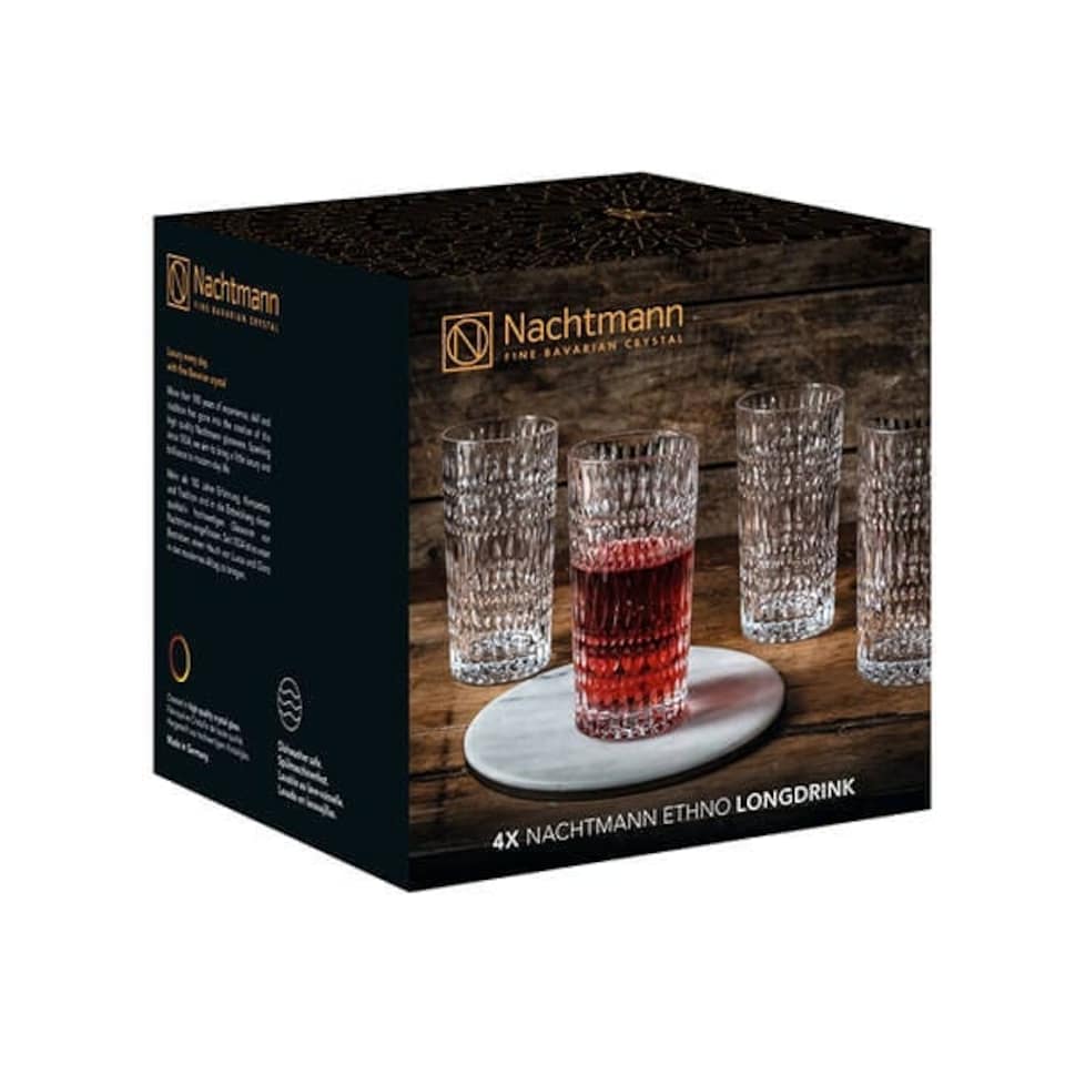 image 1 of Nachtmann Ethno Longdrink Set Of 4