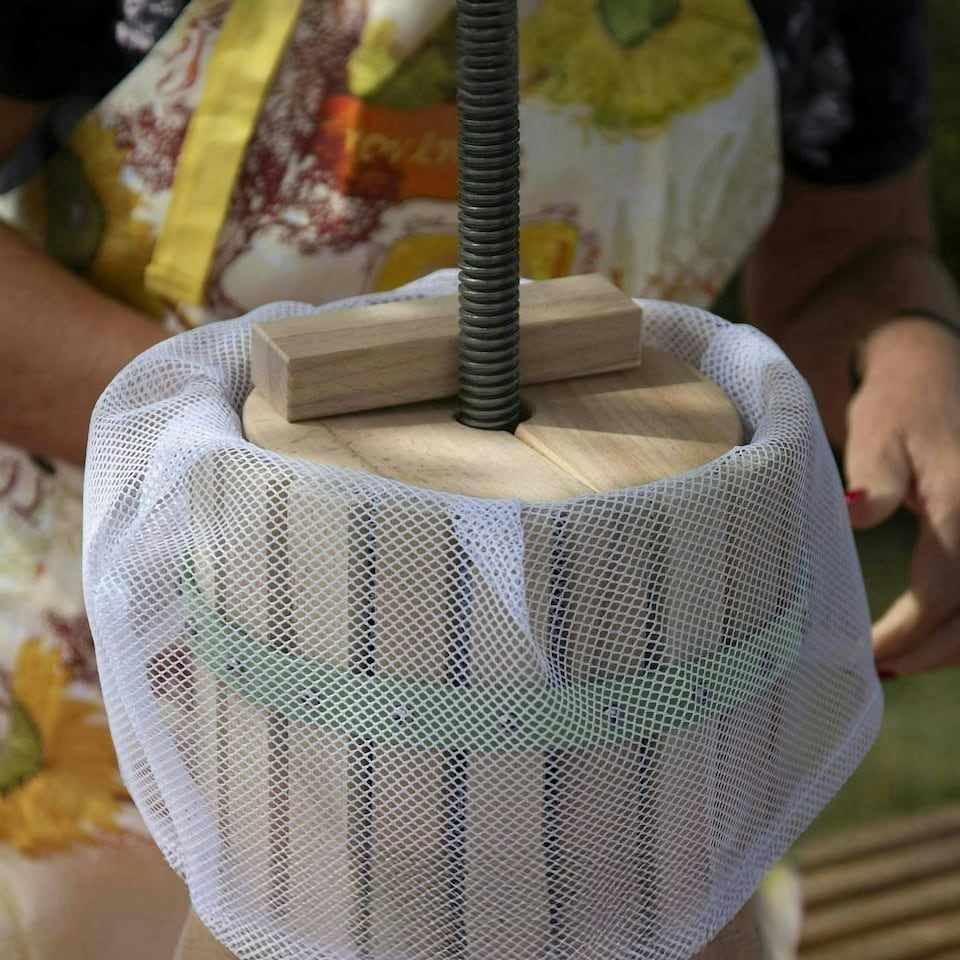 image 1 of Easy Press Fruit Apple-Press Spare Netted Mesh Straining Bag
