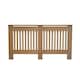 image 1 of Stylish MDF Unpainted Vertical Design Radiator Cover - Large