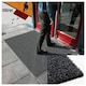 image 5 of Oseasons Heart Large Embossed Doormat in Grey