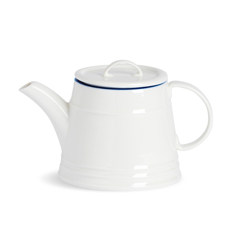 image 1 of Nicola Spring White Farmhouse Teapot - 900ml