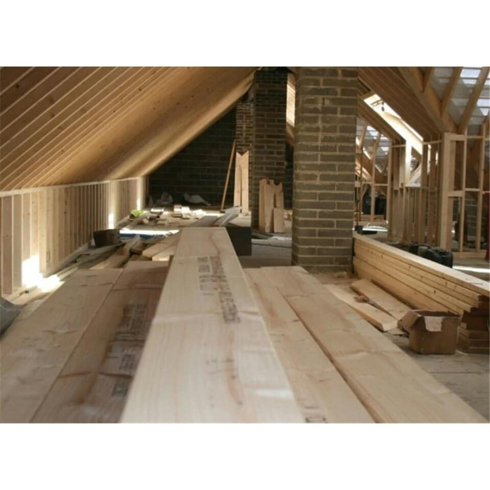 image 1 of PACK OF 15 (Total 15 Units) - 47mm x 200mm (8x2")(45mm x 195mm Finish) C24 Kiln Dried Regularised Carcassing Timber - 4.2m Length