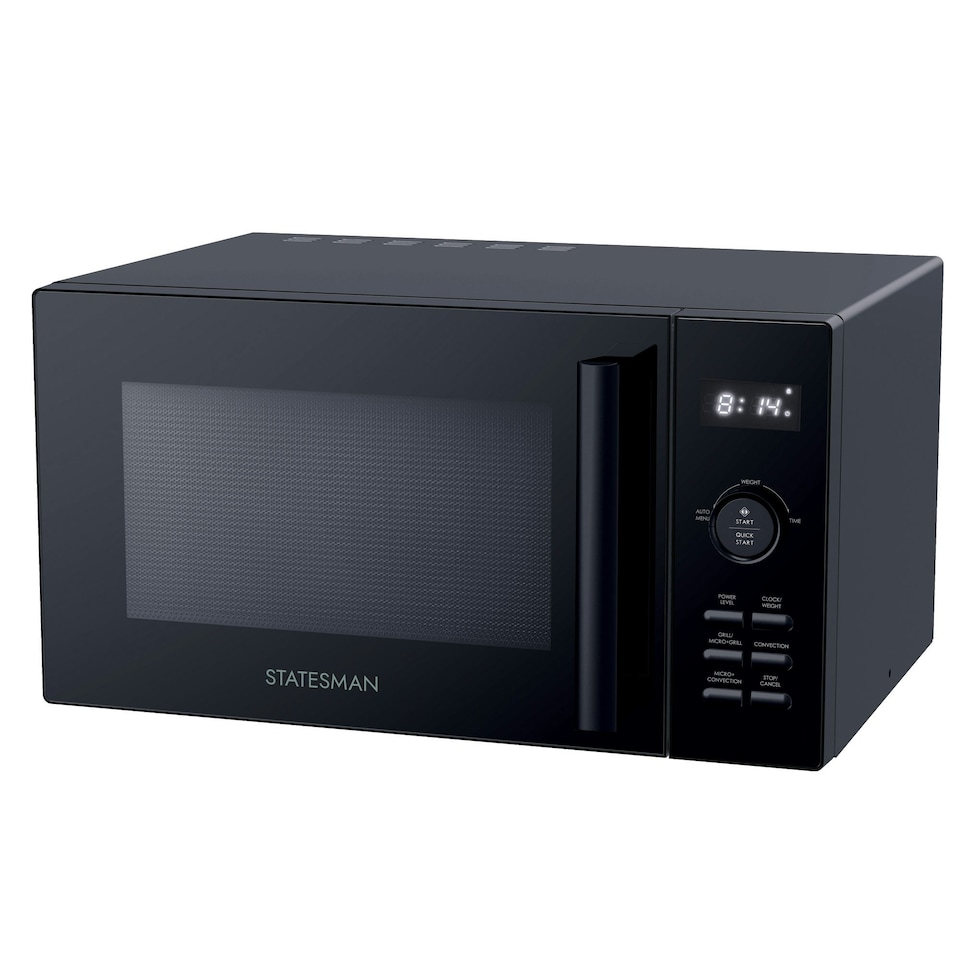 image 1 of Statesman SKMC0930SB Digital Combination Microwave with Grill and Convection, 900 W, 30 Litre, Black