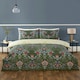 image 1 of Heritage Flora Duvet Cover Set Navy Blue | Single