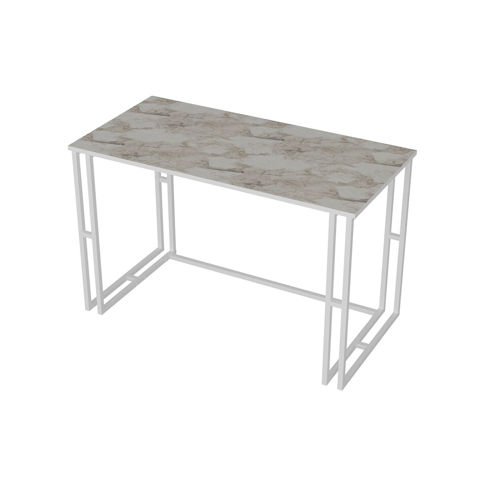 image 1 of Decorotika Alfa Computer Desk with Metal Legs - H 75 cm x W 20 cm x D 60 cm