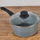 image 5 of Set of 5 Marble Grey Saucepan & Fryingpan