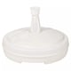 image 5 of White Plastic Patio Umbrella Stand - Sun Shade Base