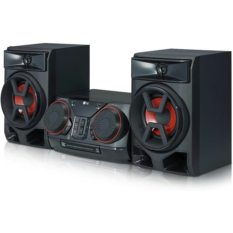 image 1 of LG CK43N Black Mini Hi-Fi System 300 Watt
