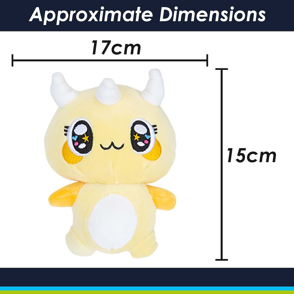 image 1 of vfm-estore Naru Naru 15cm Soft Plush Toy - Cute Huggable Stuffed Animal