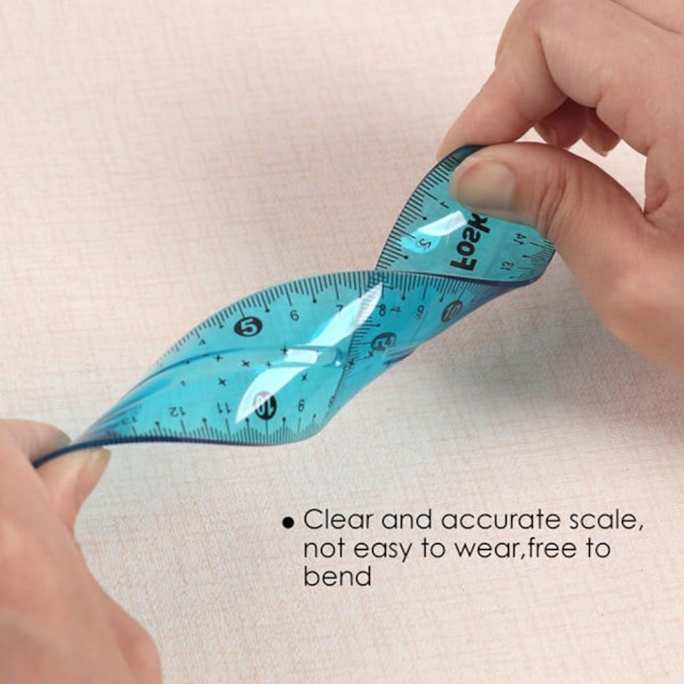 image 1 of Single 30cm Flexible Ruler