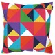 image 6 of 4PK Cushion, Herringbone, Tech Geo, Tech Stripe, Circular Geo