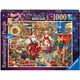 image 1 of Ravensburger Santa's Workshop 1000 Piece Jigsaw Puzzle