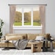 image 2 of 22-25mm Gunmetal Grey Finesse Ball End Metal Curtain Pole Set 120 - 210cm Grey | Grey