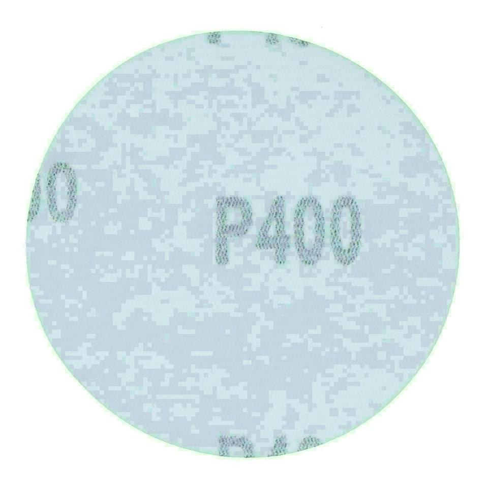 image 1 of 75mm Ceramic Abrasive Sanding Polishing Discs Hook And Loop 400 grit 100pc