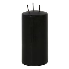 Something Different Vampire Blood Pillar Candle - Red/Black - One Size