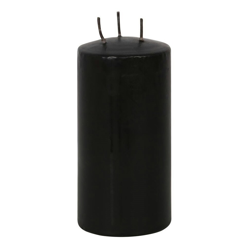 image 1 of Something Different Vampire Blood Pillar Candle - Red/Black - One Size